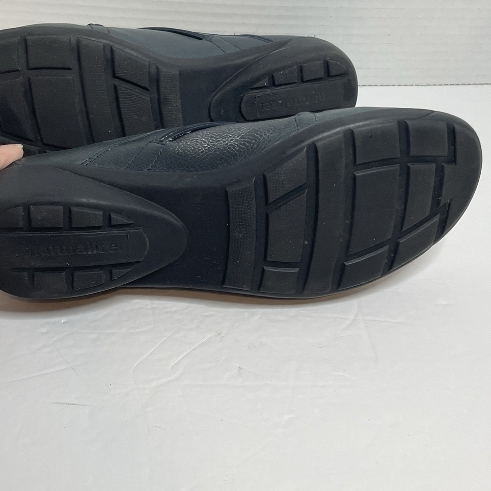 Naturalizer Natania Blue Leather & Fabric Slip On Loafers Women Size US 6M - Picture 8 of 10